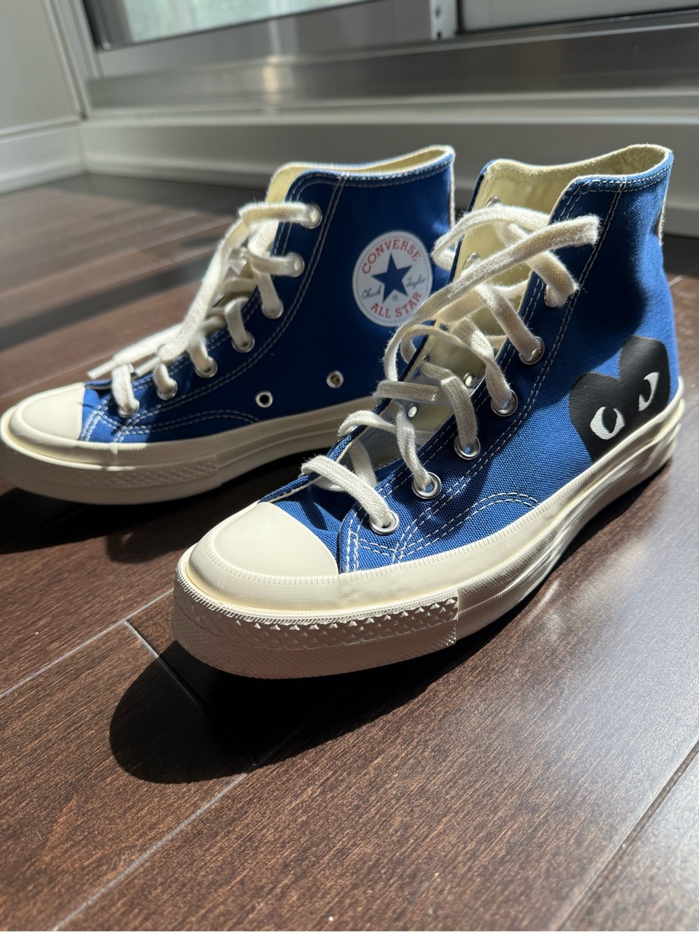 Comme des Garçons PLAY x Converse Chuck Taylor Hi top Sneakers
